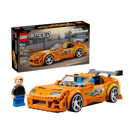 Speed champions la toyota supra mk4 de fast and furious 77260 Orange 1 - vertbaudet enfant 