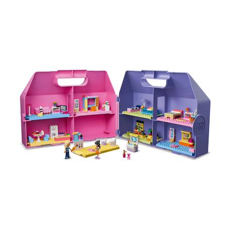 Friends la maison de poupée dans la valise créative 42697 Multicolore 3 - vertbaudet enfant 