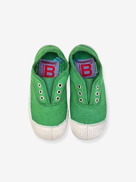 Baskets Elly bleu+rose+vert sapin 3 - vertbaudet enfant 