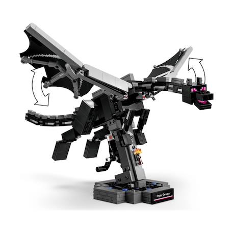 Minecraft le dragon de l'ender 21595 Multicolore 2 - vertbaudet enfant 