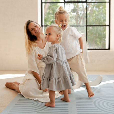 Haven Tapis d'Éveil et de Jeu Bébé et Enfant Beige+Beige à motifs+Beige à rayures+Beige clair+Beige clair à motifs+Beige Losange+Bleu+Camel+Marron Losange+Vert à motifs 42 - vertbaudet enfant 