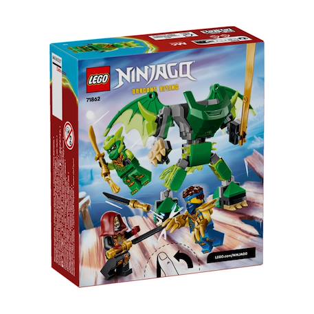 Ninjago pack de combat : le robot dragon de lloyd 71862 Multicolore 4 - vertbaudet enfant 