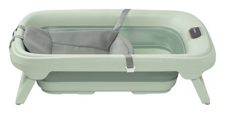 Baignoire bébé indigo plus, avec thermomètre intégré Sage green 2 - vertbaudet enfant 