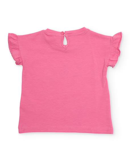 Ensemble fille en maille avec design estival Rose 4 - vertbaudet enfant 