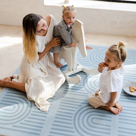 Haven Tapis d'Éveil et de Jeu Bébé et Enfant Beige+Beige à motifs+Beige à rayures+Beige clair+Beige clair à motifs+Beige Losange+Bleu+Camel+Marron Losange+Vert à motifs 39 - vertbaudet enfant 