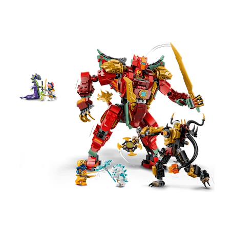 Ninjago le robot dragon transformable de braséra 71868 Multicolore 5 - vertbaudet enfant 