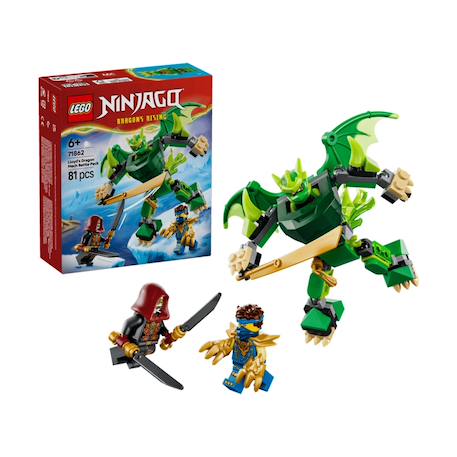 Ninjago pack de combat : le robot dragon de lloyd 71862 Multicolore 1 - vertbaudet enfant 