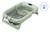 Baignoire bébé indigo plus, avec thermomètre intégré Sage green 1 - vertbaudet enfant 