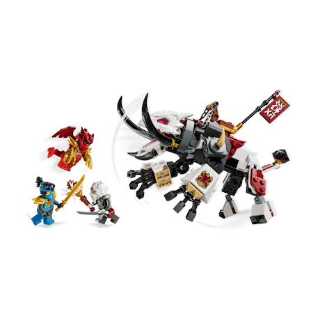 Ninjago zilvar et grimtak la bête draconique 71863 Multicolore 4 - vertbaudet enfant 