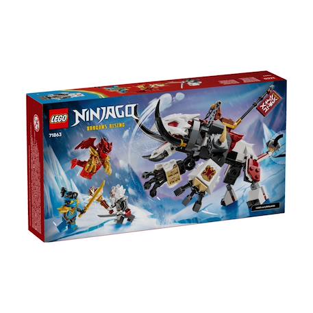 Ninjago zilvar et grimtak la bête draconique 71863 Multicolore 6 - vertbaudet enfant 