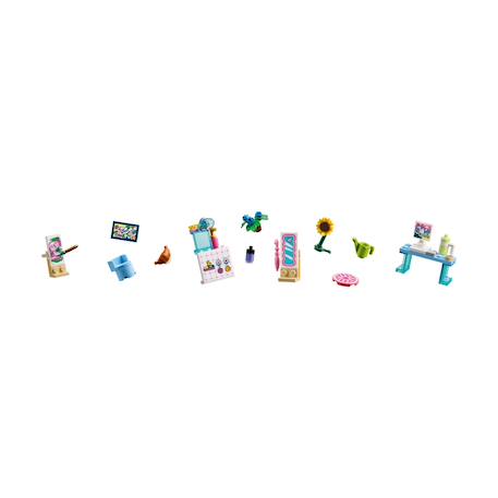 Friends la maison de poupée dans la valise créative 42697 Multicolore 6 - vertbaudet enfant 