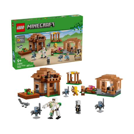 Minecraft l'évocateur à l'attaque du village 21596 Multicolore 2 - vertbaudet enfant 