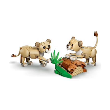 Creator 3 en 1 animaux sauvages : le lion majestueux 31386 Multicolore 5 - vertbaudet enfant 