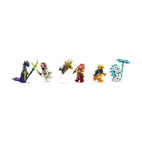 Ninjago le robot dragon transformable de braséra 71868 Multicolore 4 - vertbaudet enfant 