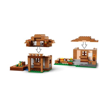 Minecraft l'évocateur à l'attaque du village 21596 Multicolore 5 - vertbaudet enfant 