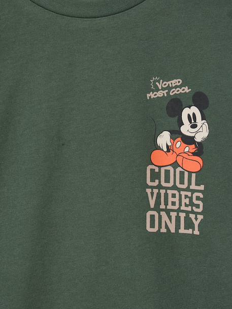 T-shirt manches longues Mickey garçon vert 3 - vertbaudet enfant 