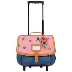 Cartable fille à roulettes les fantaisies Jane (38 cm)  - vertbaudet enfant