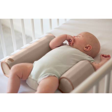 Cale bébé 100% lin bebecal Terre argile 2 - vertbaudet enfant 