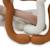 Anneaux de dentition silicone teddy bear Marron, blanc, gris 2 - vertbaudet enfant 