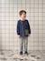 Tablier garçon personnalisable 'Cool school' bleu+bleu foncé 8 - vertbaudet enfant 