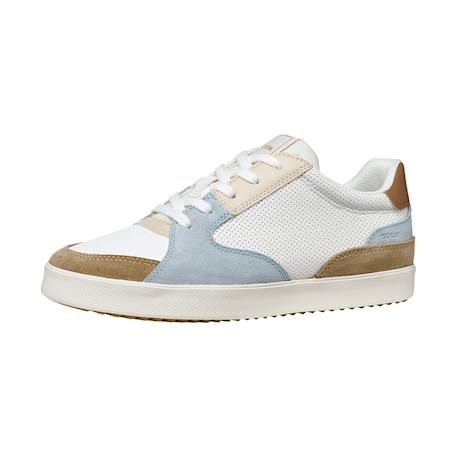 Baskets basses  à lacets Blanc crystal 2 - vertbaudet enfant 