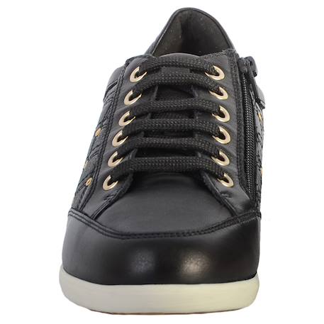 Baskets basses  à lacets Noir 4 - vertbaudet enfant 