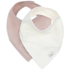 Puériculture-Repas-Lot de 2 bavoirs bandana