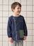 Tablier garçon personnalisable 'Cool school' bleu+bleu foncé 13 - vertbaudet enfant 
