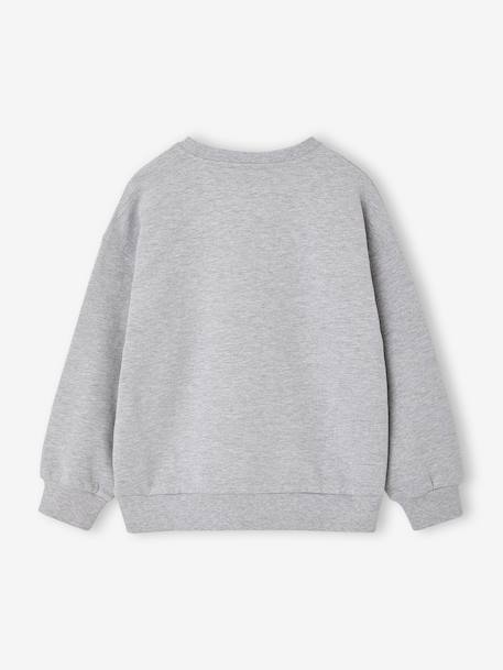 Sweat garçon Jurassic World gris chiné 2 - vertbaudet enfant 