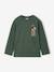 T-shirt manches longues Mickey garçon vert 1 - vertbaudet enfant 