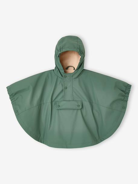 Cape de pluie bébé fille vert 1 - vertbaudet enfant 