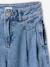 Jean large fille bleu moyen+denim gris 3 - vertbaudet enfant 