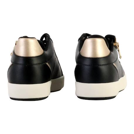 Baskets basses  à lacets Noir lt or 4 - vertbaudet enfant 