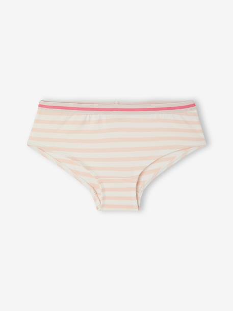 Lot de 7 shorties fille écru 6 - vertbaudet enfant 