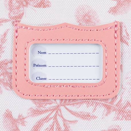 Cartable fille tann's x tartine et chocolat fleurs (33 cm) Bleu, rose 5 - vertbaudet enfant 