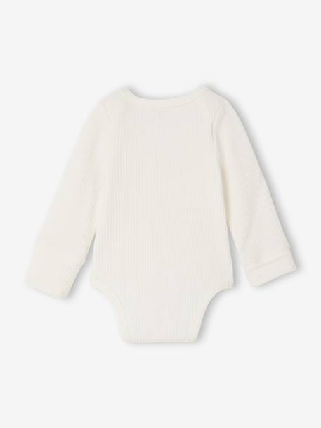 Lot de 3 bodies bébé garçon manches longues caramel 5 - vertbaudet enfant 