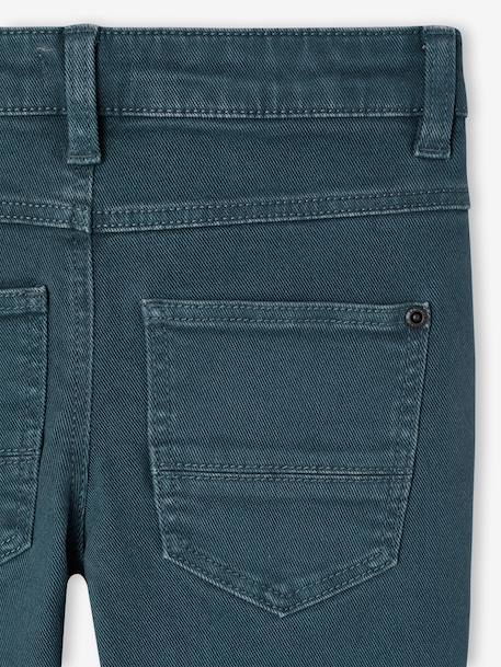 Slim garçon couleur morphologique MEDIUM argile+beige+bleu nuit+bleu pétrole+noir+rouille+tomette+vert émeraude 19 - vertbaudet enfant 