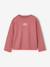 T-shirt manches longues fille anthracite+écru+vieux rose 7 - vertbaudet enfant 