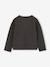 T-shirt manches longues fille anthracite 2 - vertbaudet enfant 