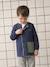 Tablier garçon personnalisable 'Cool school' bleu+bleu foncé 12 - vertbaudet enfant 
