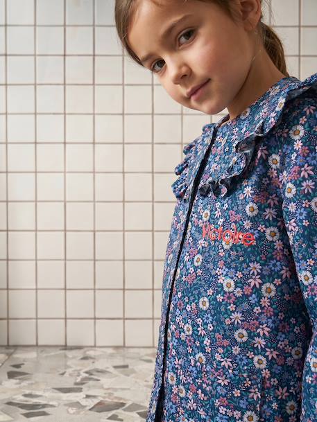 Tablier fille personnalisable bleu foncé 3 - vertbaudet enfant 