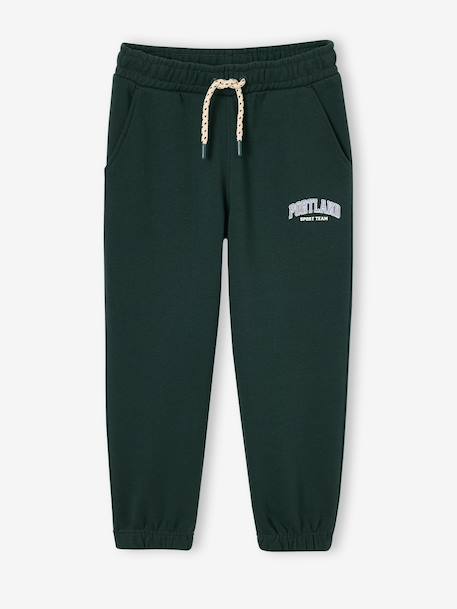 Pantalon de jogging garçon beige+marine+vert sapin 18 - vertbaudet enfant 