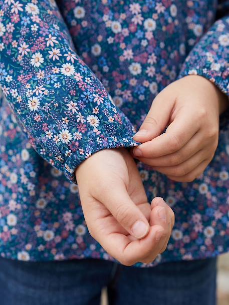 Tablier fille personnalisable bleu foncé 8 - vertbaudet enfant 