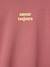 T-shirt manches longues fille anthracite+écru+vieux rose 9 - vertbaudet enfant 