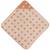 Cape de bain éponge en coton 75x75cm Corail, beige+Marron clair+Nougat+Vert 3 - vertbaudet enfant 