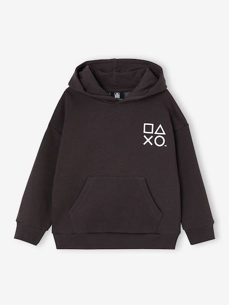 Sweat à capuche Playstation garçon anthracite 2 - vertbaudet enfant 
