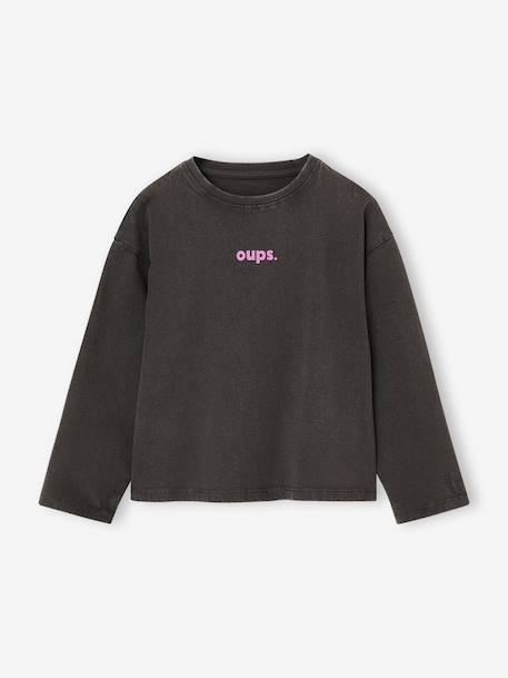 Fille-T-shirt, sous-pull-T-shirt manches longues fille