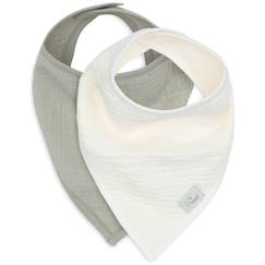 Puériculture-Repas-Lot de 2 bavoirs bandana