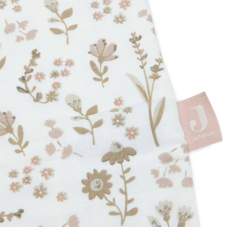 Gigoteuse légère en gaze de coton bloomy tog 0,5 (18-24 mois) Ecru, marron, fleur 3 - vertbaudet enfant 