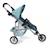 Poupées jogging-buggy lola - étoile turquoise Bleu 1 - vertbaudet enfant 